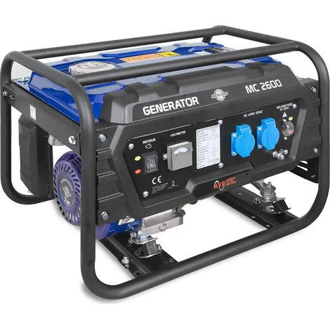 Groupe électrogène Mecafer Mercure MC 2600 - 2500 W - 7 HP - 15 L - 450024