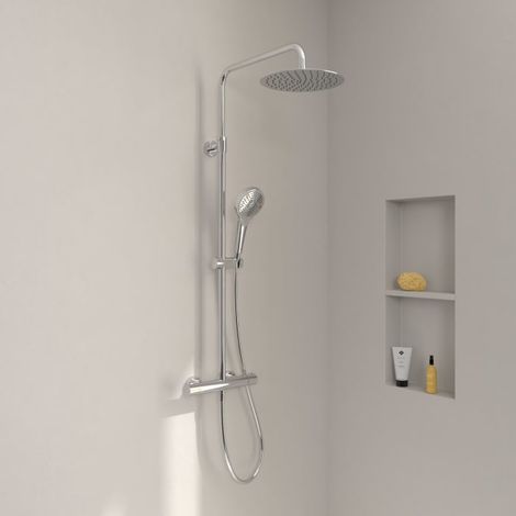 Villeroy & Boch Taro Duschsystem mit 3 Funktionen für Wandmontage