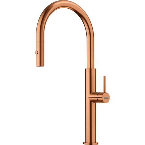 Franke Batteria Cucina Pescara J Pull-Out Spray Acciaio Inossidabile Color Rame 115.0741.698 (1/5)