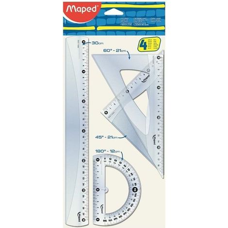 MAPED Kit Traçage 4 Pièces
