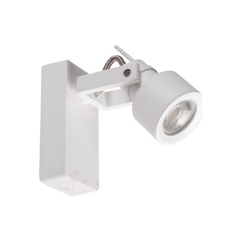 Spot mural/plafond GU10 10W Kanlux SONDA blanc métal (1/3)