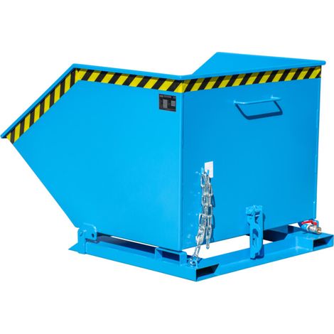 Bauer Südlohn Benne basculante à copeaux SKK 1000, laquée, bleu clair (1/2)