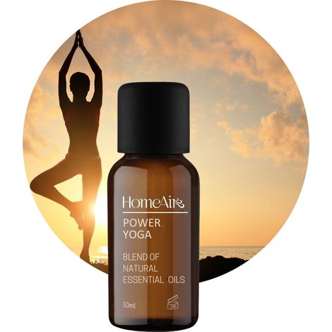 un mélange d'huiles essentielles naturelles  POWER YOGA
