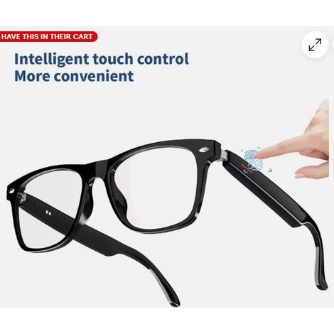 Lunettes intelligentes, casque audio stéréo Bluetooth sans fil, haut-parleur mains libres (1/5)