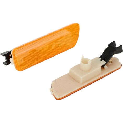 1 paire de feux de position latéraux fumés pour pare-chocs MK4 617215181853 (Jaune) (1/5)