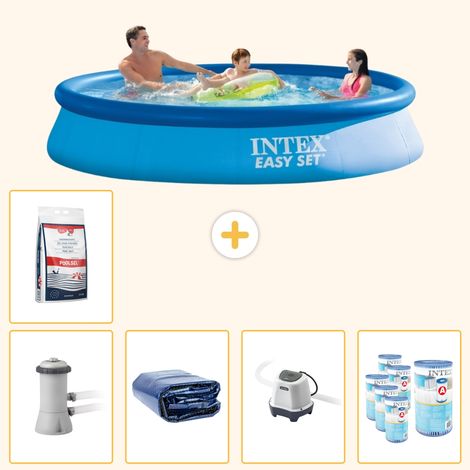 Intex Piscine Easy Set Ronde - 366x76 cm - 6-pièces SCB55 (1/5)