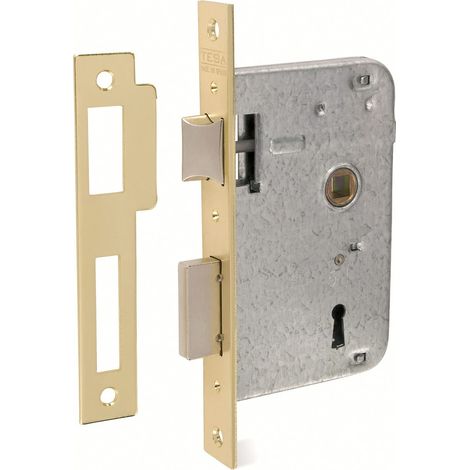 Tesa Assa Abloy 200240HL Serrure à mortaiser Pour portes Of Bois Bronze (Laiton) Entrée 40 mm 2002