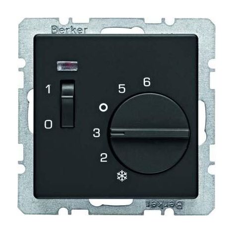 Berker 20306086 Interruttore rotativo antracite 10 A