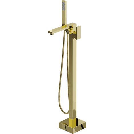 Mexen Urano freistehende Wannenbatterie, gold - 75233-50