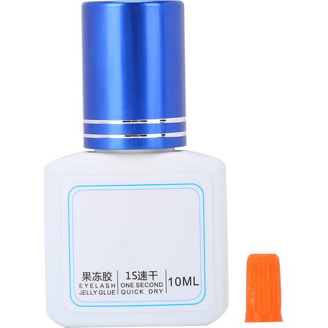 Colle à Cils 10ml Transparente, Séchage Rapide et Tenue Longue pour Extensions (1/5)