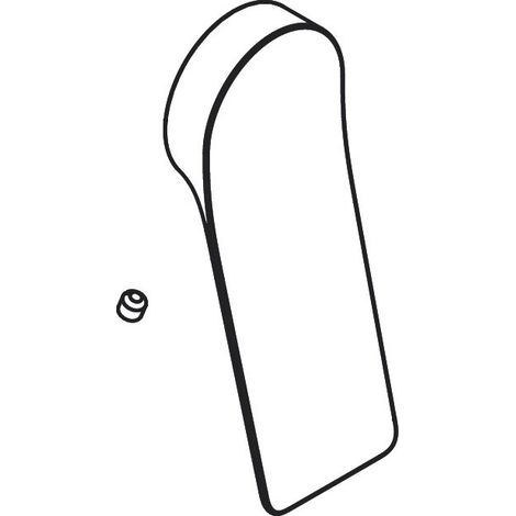 Hansgrohe 94276670 Poignée Vivenis 2 trous pour lavabo
