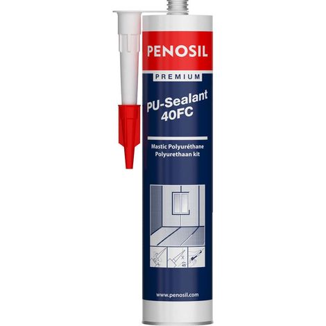 PENOSIL Premium PU Sealant 40-FC mastic-colle durcissant à l'humidité - Blanc - 300ml