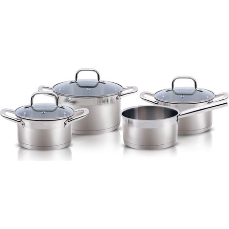 alpina Ensemble de poêles Argent H18xl20xL28.5cm (1/5)