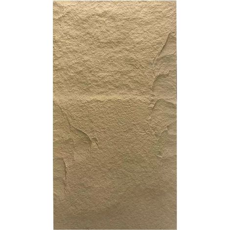 Set 10 Pannelli Isolanti Effetto Pietra Tufo 3D 120x60 Rivestimento PU
