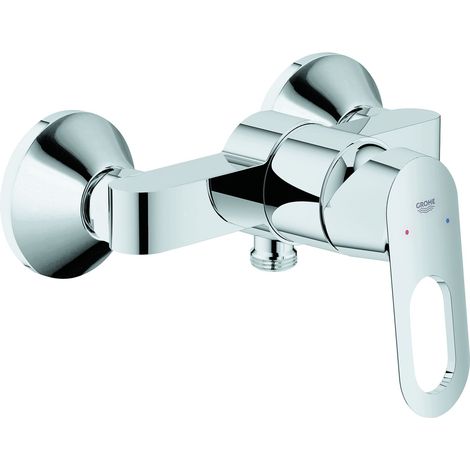 Grohe Start Loop Mezclador monomando de ducha con válvula antirretorno, Cromo (23354000) (1/4)