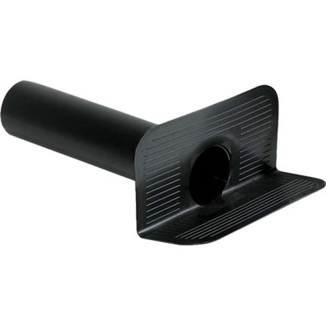 Bocchettone di Scarico DM 80 angolare tondo ( Lung. 63 Larg. 32 Alt. 18 cm)