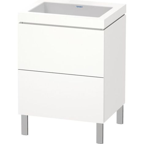 Duravit L-Cube c-bonded Ensemble vertical, 2 tiroirs, sans (1/4)