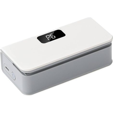 Machine de Miniature Fermeuse pour Emballages Soudure Instantanée Resealer Portable Température Ajustable avec Affichage Digital Prise USB-C Adaptée pour Camping Bureau, Blanc (1/5)