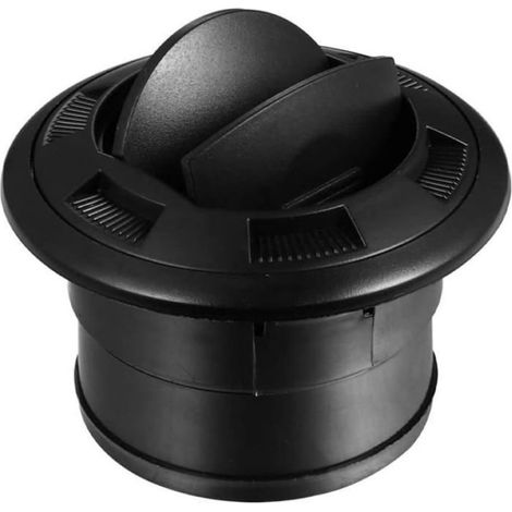 Sortie D'Air 75 mm - Hotte Rotative Réglable 360° - Pour Systèmes De Chauffage Diesel Camping-Cars Bus Bateaux - Sans Grille (1/4)