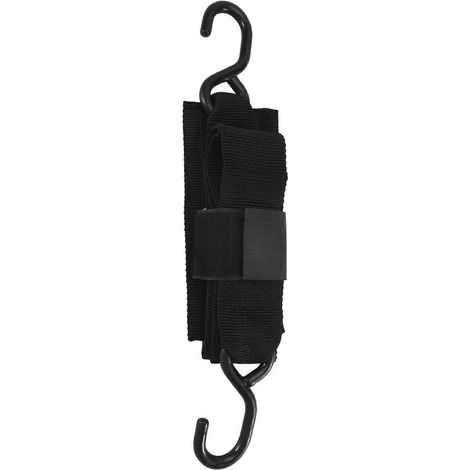 Sangles d'arrimage arrière pour fixer les bateaux à moteur, les jet-skis et les remorques pour jet-skis personnels à une remorque. Dimensions : 5 cm x 122 cm (capacité de charge : 544 kg). (1/5)