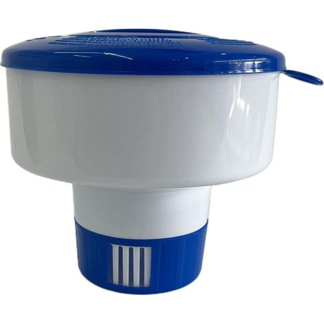 8" Swimming Pool Float Dispenser Adjustable Pool Float Portable Durable Lightweight Pool Feeder (1/5)