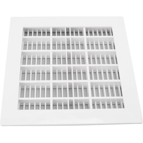 Bonde de fond carrée de remplacement pour piscines, 25 x 3 cm, blanche, pour piscines de massage et spas. (1/5)