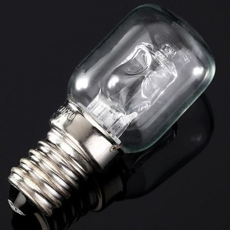 (Transparent)E14 Ampoule Haute Température 500 Degrés 25W Halogène Bulle Ampoule de Four E14 250V 25W Ampoule À Quartz