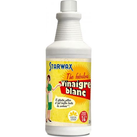 Vinaigre blanc Starwax - Parfum citron - 1 l
