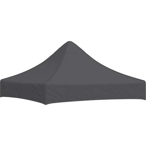 Toit de tente de réception 2x2 m Anthracite 270 g/m² (1/5)