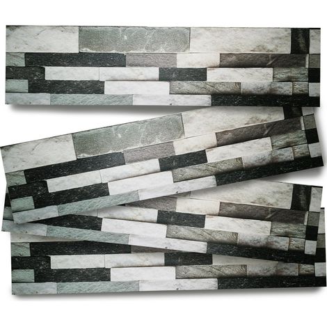 PIETRA MIX panneau imitation Pietra en EPS résiné Lattes Dimension 100x25 cm. Pièces 4 Total 1 Mq