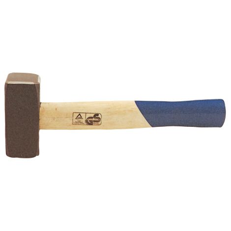 Maillet en acier octogonal de 2 kg avec poignA e selon les normes GS