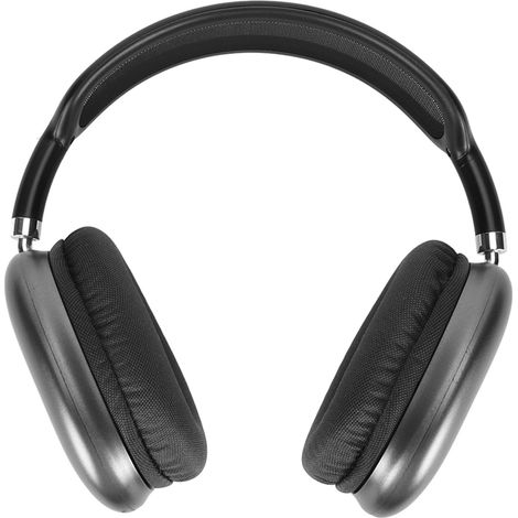 Écouteurs Bluetooth sans fil, pliables et réglables, avec microphone intégré, pour ordinateur portable, téléphone, travail, école, voyage, sport (noir). (1/5)
