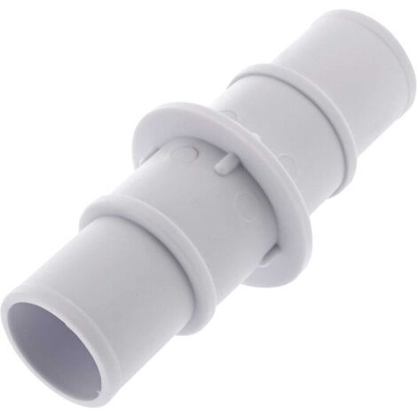 Liaison, raccord 32/32, 38/38, 32/38 pour tuyau flottant de pisicne - Blanc