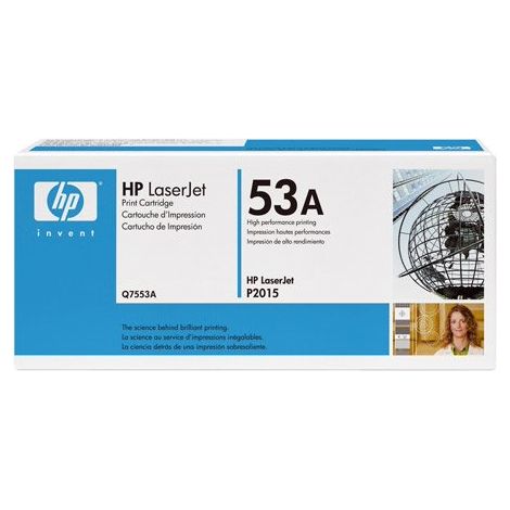 HP 53A Black Original LaserJet Toner Cartridge Cartouche de toner 1 pièce(s) (1/5)