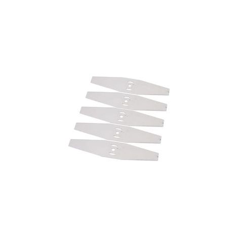 Lot de 5 Lames de Rechange pour Coupe Herbe, Acier, Lames de Tondeuse À Gazon en Acier Avec Lames Tranchantes, Lames de Tondeuse Électrique pour Coup (1/4)