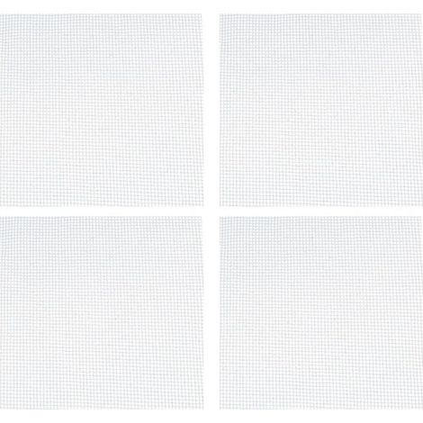 60 Pièces Tapis De Pot De Fleurs Tampon De Trous De Drainage des Plantes Tapis De Grille De Fond De Pot Outil De Semis Tapis De Fond De Pot De Fleur La Grille X10 Tamis Blanche (1/5)