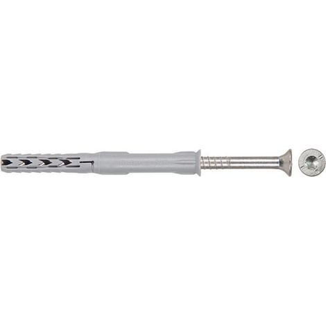 50 chevilles à frapper SXR-T pour constructions en bois (Vis sécurité à tête fraisée) Empreinte TX40 - Ø10 x 80 mm - Fischer (1/5)