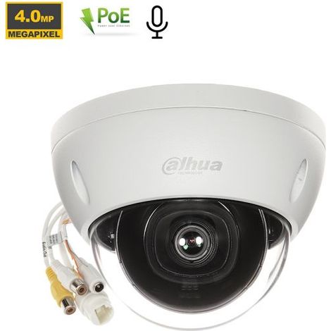 Dahua telecamera Dome IP 4Mp - IPC-HDBW3441E-AS (2.8 mm) S