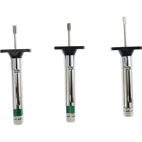 Jauge De Profondeur De Sculpture - Acier Inoxydable - Précision 1 Mm - Échelle Colorée Rouge Jaune Vert - Pour Voitures Camions Motocyclettes - 1 Pièce (1/5)