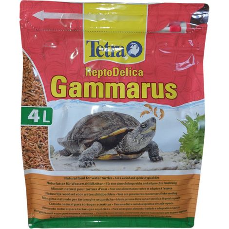 Tetra Gammarus Nourriture naturelle pour tortues aquachatiques - 4 litres (1/6)