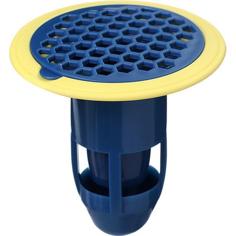 Ensemble de 2 caniveaux de douche, avec noyau en silicone anti-odeurs, prévention du reflux, anti-obstruction et protection contre les insectes, adapté pour salle de bain, cuisine, toilettes et jardin