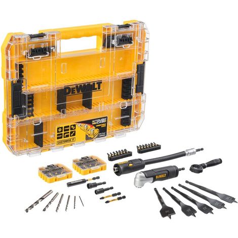 Dewalt DT70776 85 PC EXTREME Screwdriver Drill Bit Set + Right Angle Attachment (1/3)