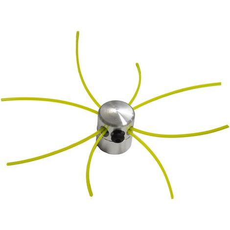 TESTINA DECESPUGLIATORE RICAMBIO UNIVERSALE ALLUMINIO 4 FILI VITE LATERALE LIF