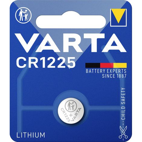 Varta Knopfzelle CR1225 3 V 1 St. 48 mAh Lithium LITHIUM Coin CR1225 Bli 1 (1/2)