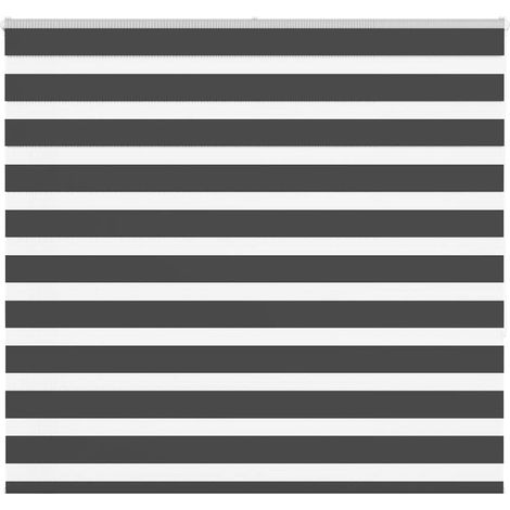 Doppelrollo Schwarz 160x150 cm Stoffbreite 155,9 cm Polyester