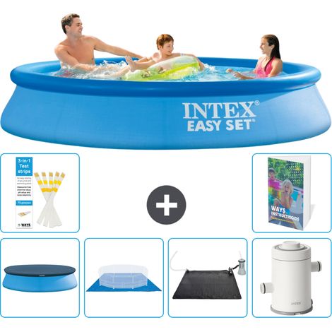 Intex Piscine Easy Set Ronde - 305x61 cm - 7-pièces S92 (1/5)