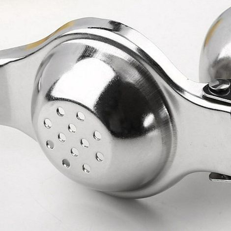 Spremiagrumi manuale per lime e agrumi - Acciaio inox 304 - Argento (1/4)