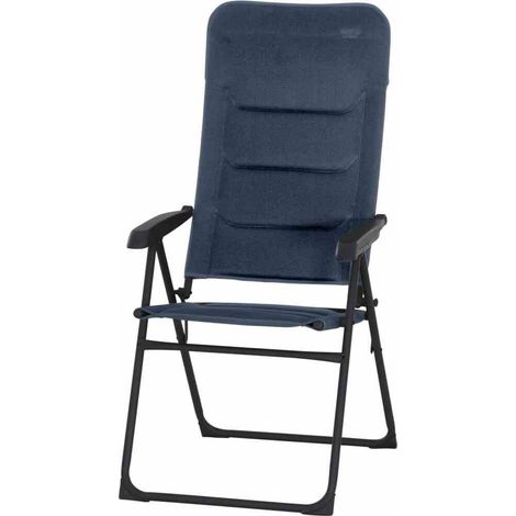 Alu-Campingsessel Premium blau Alu / 2D Mesh (1/4)