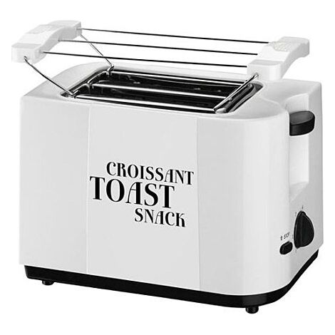 TO1010CW-TKG Toaster 2 fentes blanc avec tiroir ramasse miettes
