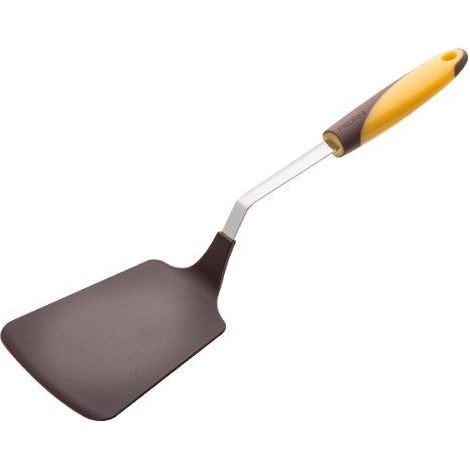 Paletta da cucina in acciaio e nylon chocolate pedrini (1/2)
